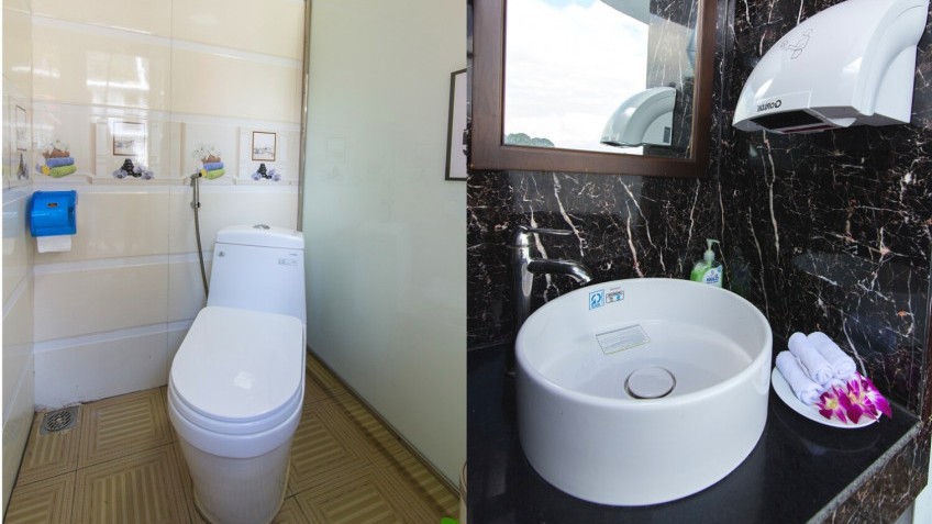 Wonder Bay Cruise: Up-to-date Bathroom Amennities