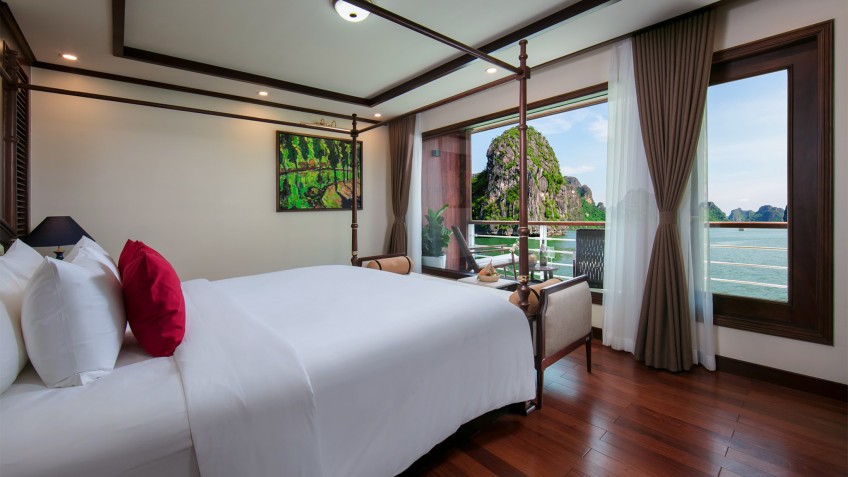 Heritage Cruise Binh Chuan: Sumptuously room