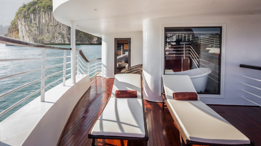 Ambassador Cruise: Perfect Terrace for sunbathing
