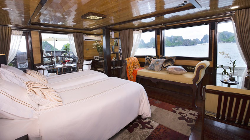Hera Grand Luxury Cruise: Lavish cabin on board
