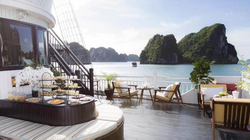 Hera Grand Luxury Cruise: Wonderful corner for chilling out