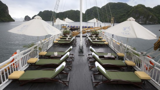 Hera Grand Luxury Cruise: Excellent sundeck for sunbathing
