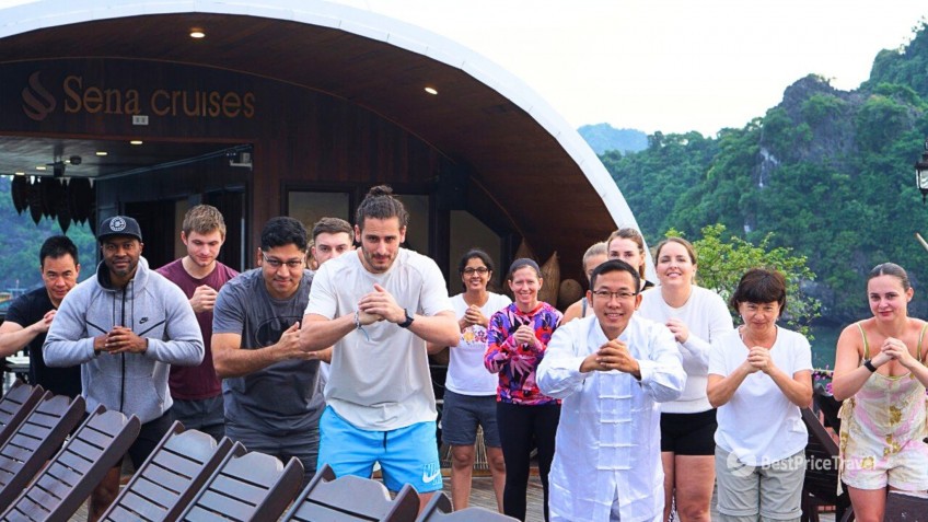 Sena Cruises: Participated in Tai Chi Class