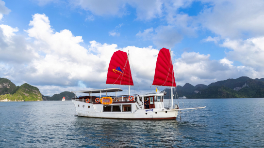 #9 of Best 2024 - Amazing Sails Explorer Private Cruise Halong Bay