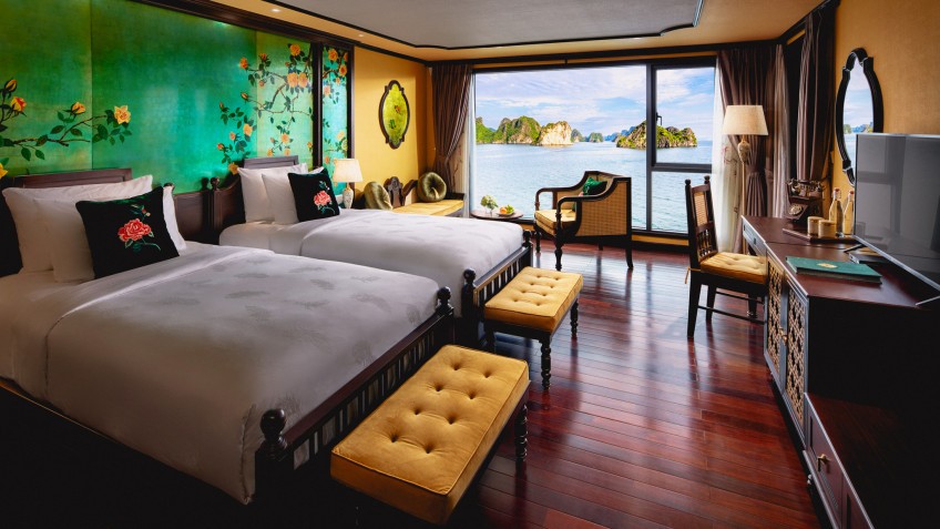 Indochine Premium Cruise: Elegant spacious double room