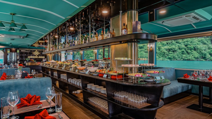 Amethyst Day Cruise: Great Variety of Buffet Line