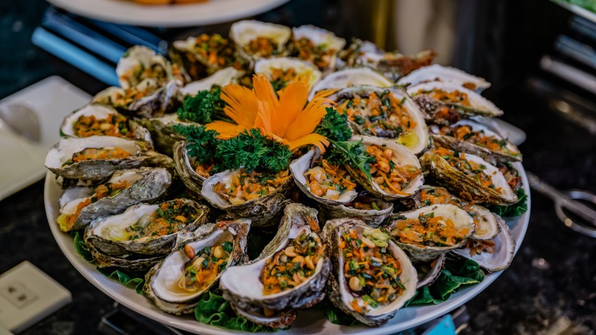 Amethyst Day Cruise: Baked Onion Oyster