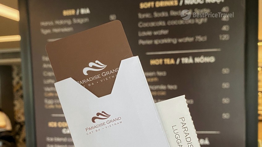 Paradise Grand Cruise: Check In At Paradise Suites Hotel Lounge