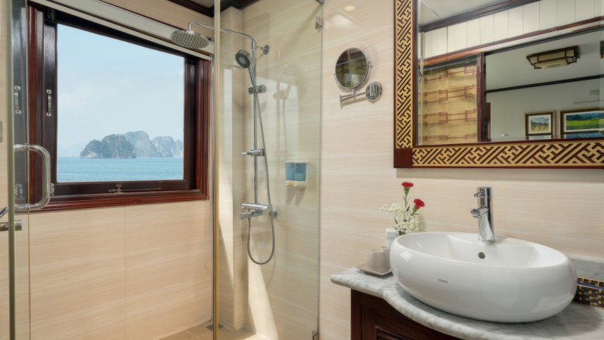 Swan Cruises: Standing Shower