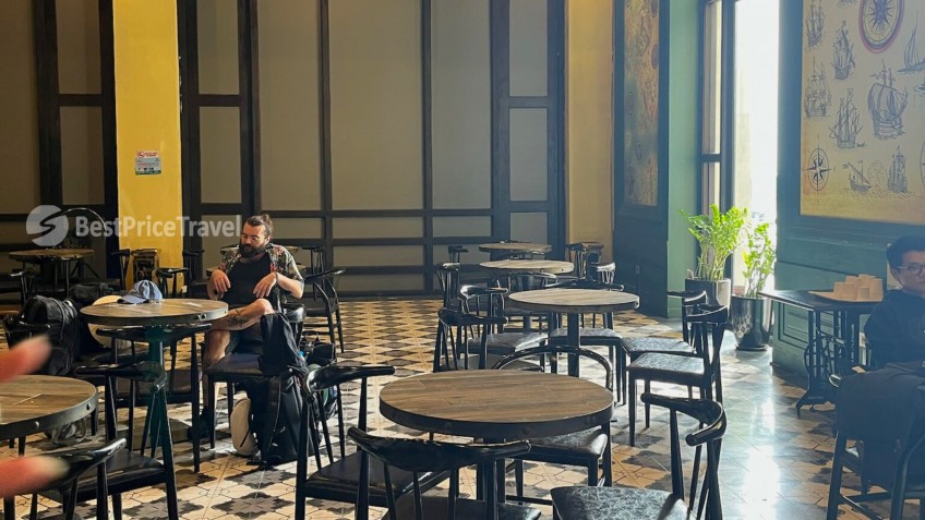 Ambassador Signature Cruise: The waiting lounge