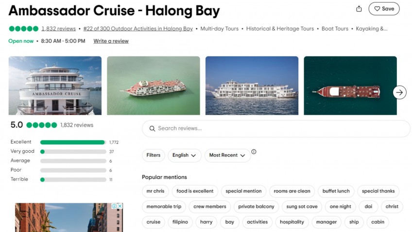 Ambassador Cruise: Ambassador Cruise on Tripadvisor