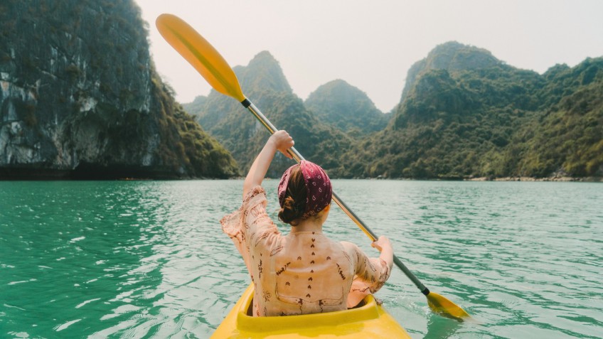 Heritage Cruise Binh Chuan: Kayaking in Spectacular Landscapes