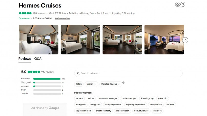 Hermes Cruise: Tripadvisor Review