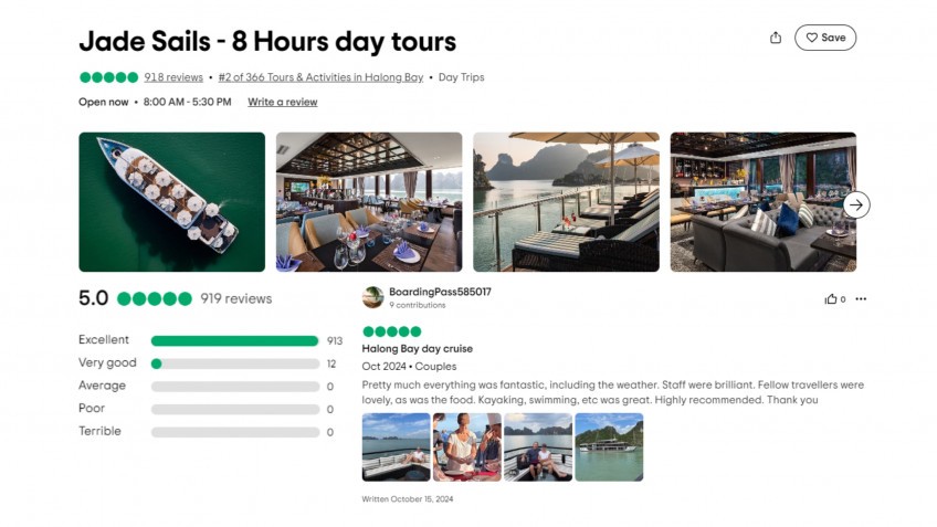 Jade Sails: Jade Sails Halong Bay On Tripadvisor
