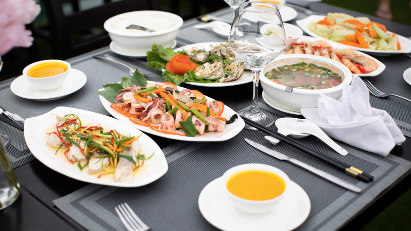 La Muse Day Cruise: Fresh seafood is deliciously prepared