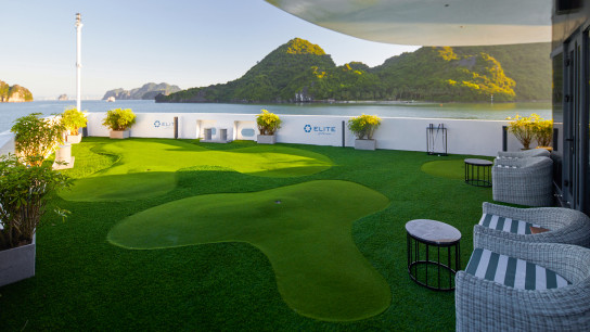 Elite of the Seas Cruise: Miniature Golf Course On Board