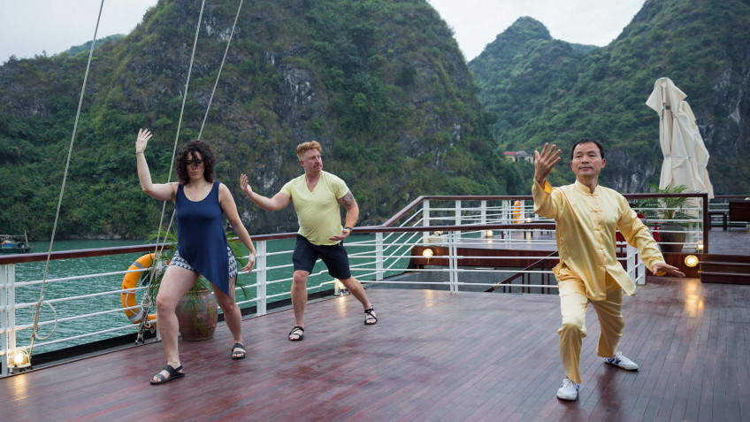 Orchid Classic Cruise: Refresh body in early Tai Chi class