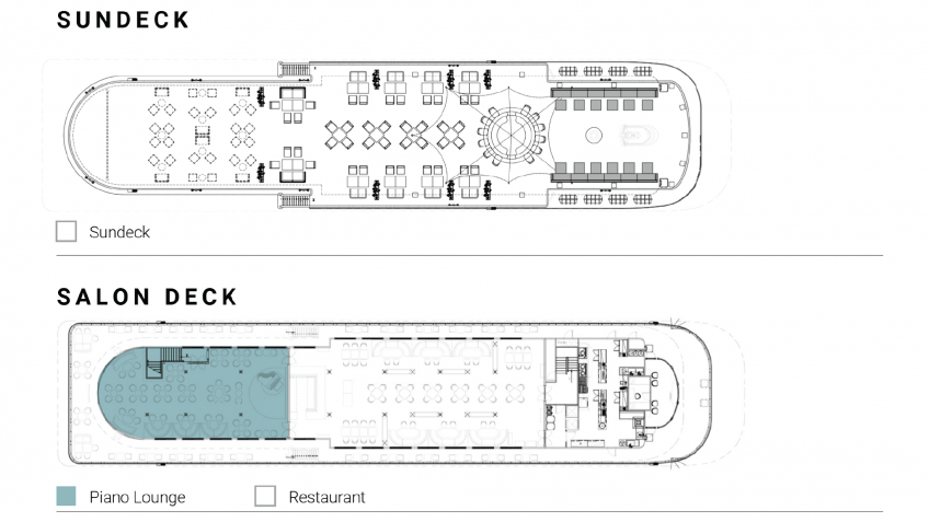 Ambassador Signature Cruise: Ambassador Signature Upper Decks